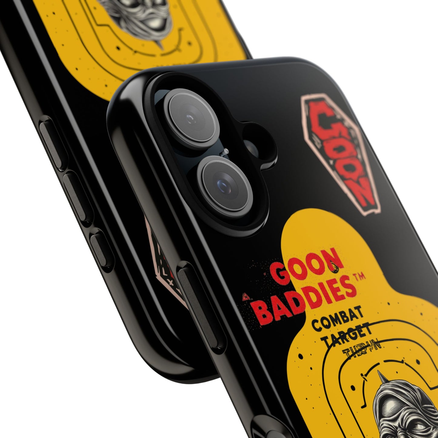 Tough Cases - Goon Baddies Phone Case, Unique Combat Target Design, Smartphone Accessories, Gift for Gamers, Customizable Style