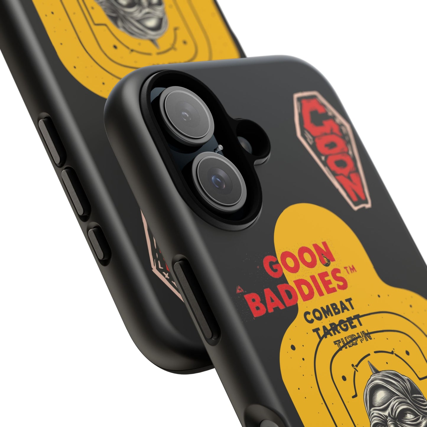 Tough Cases - Goon Baddies Phone Case, Unique Combat Target Design, Smartphone Accessories, Gift for Gamers, Customizable Style
